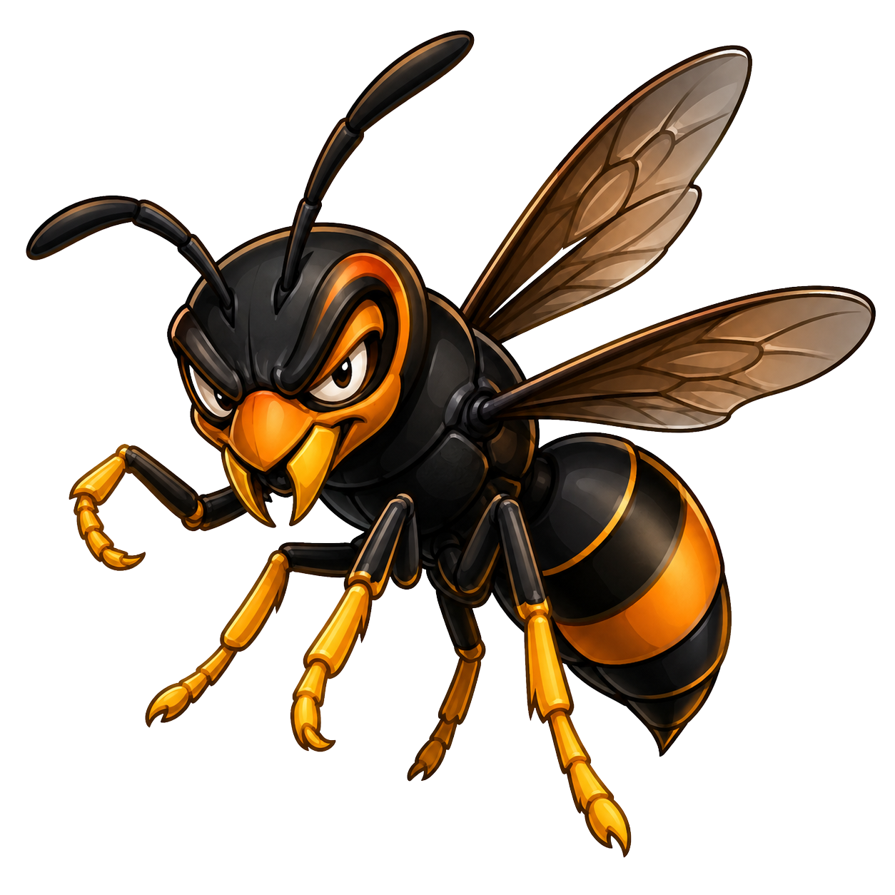 Vespa asiàtica o velutina, depredadora de les abelles